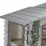Pat Casa in Copac cu Etaj - Tree House - Pat etajat mare din lemn MDF Pat Casa in Copac cu Etaj - Tree House - Pat etajat mare din lemn MDF